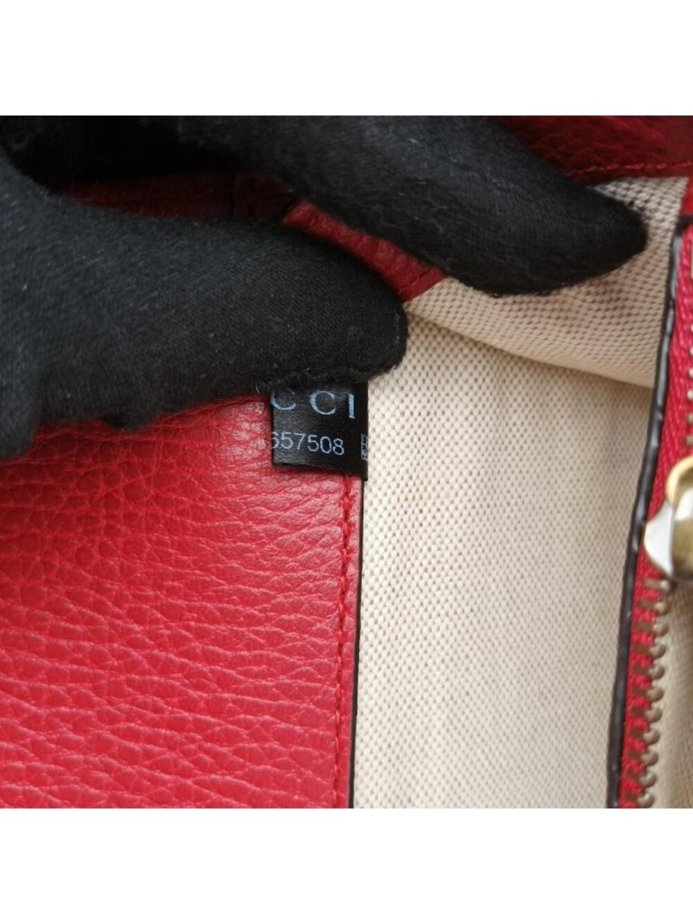 Gucci Dionysus Red Leather Shoulder Bag - Picture 13 of 16